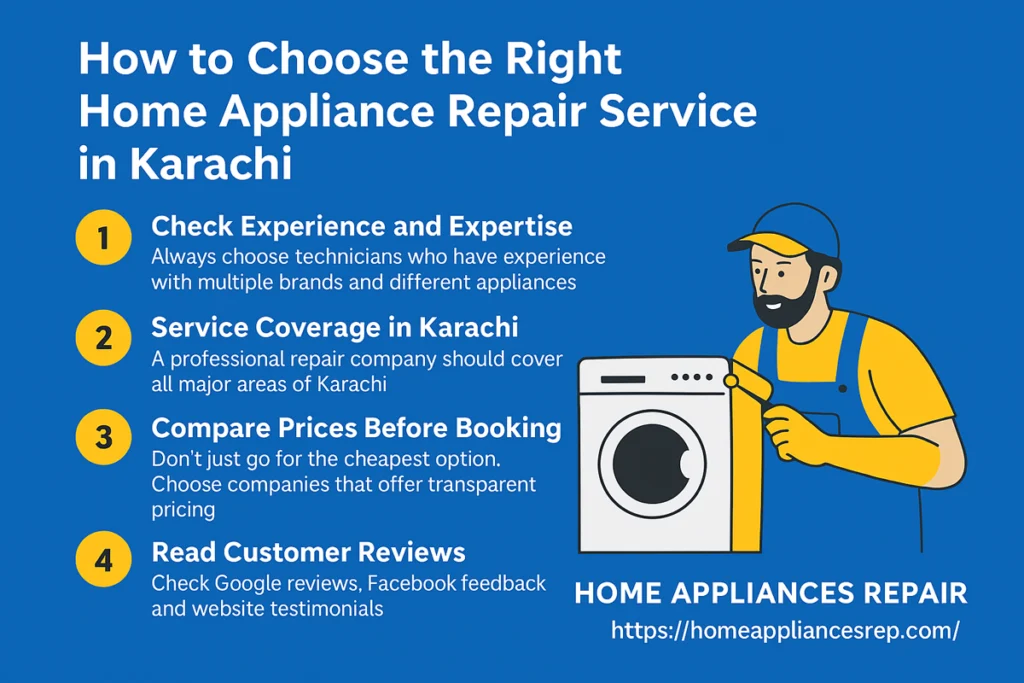 Repair Service Tips in Karachi new